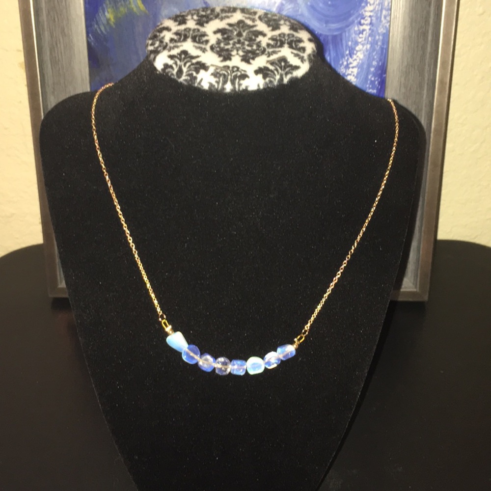 Opalescent Moonstone Necklace